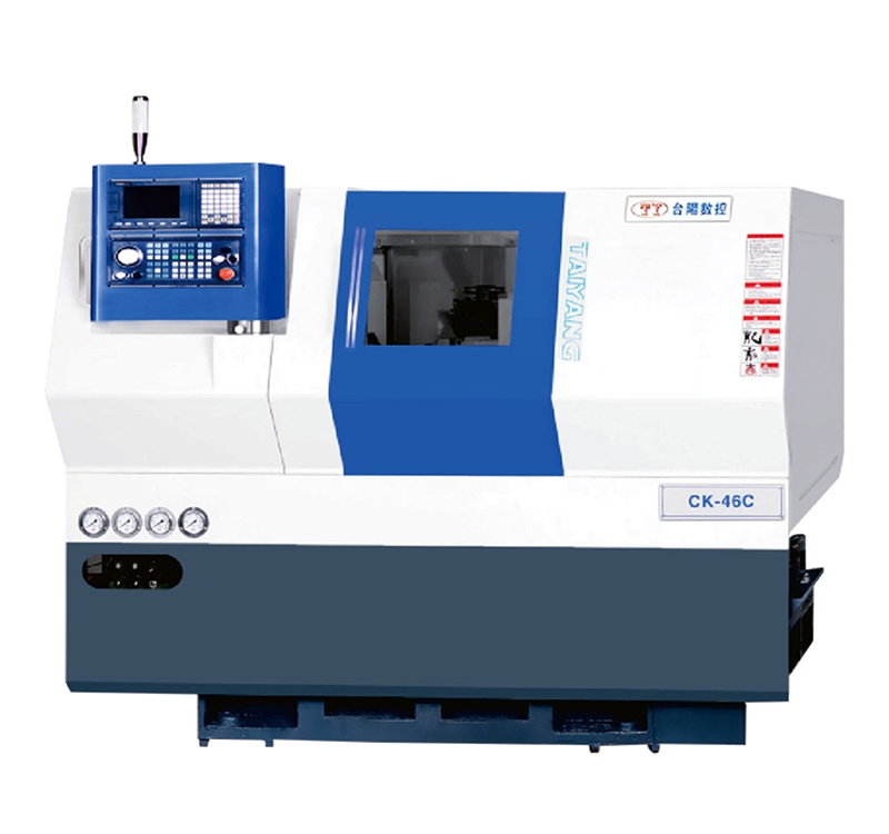 CK-46C/S dual spindle and dual blade tower turning and milling composite machine